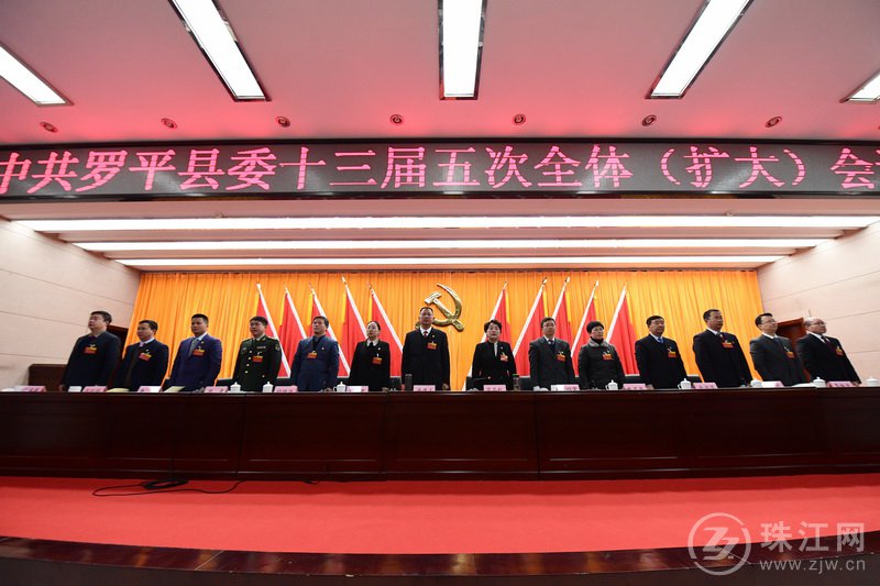 中共罗平县委十三届五次全体（扩大）会议胜利闭幕
