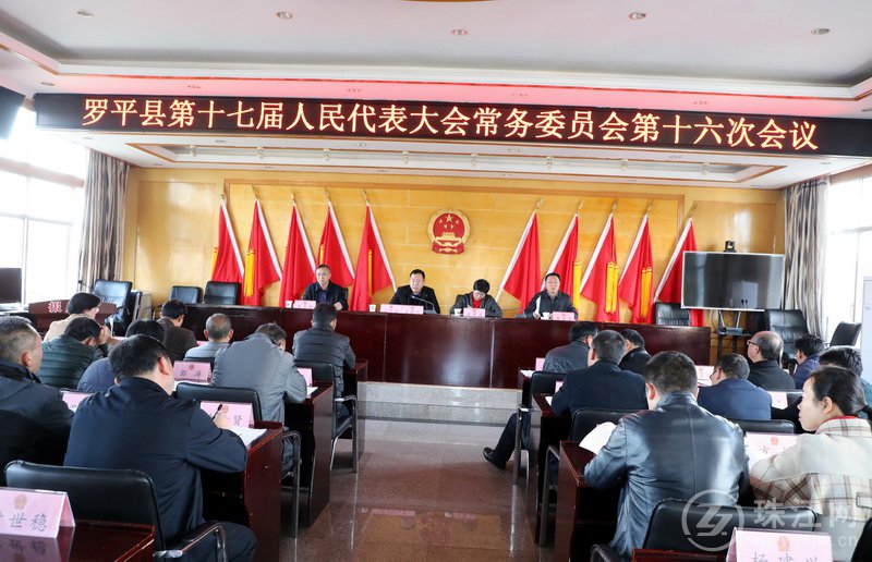 罗平县第十七届人民代表大会常务委员会召开第十六次会议
