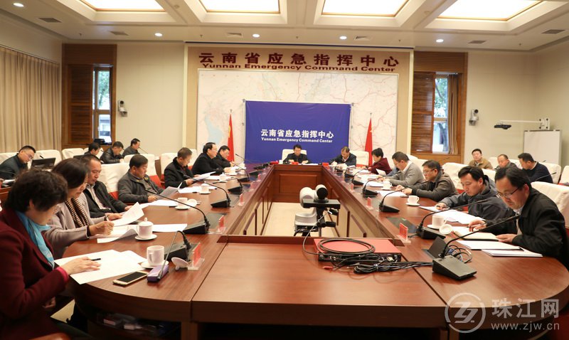 曲靖师院参加挂联会泽县省级单位第六次联席会议