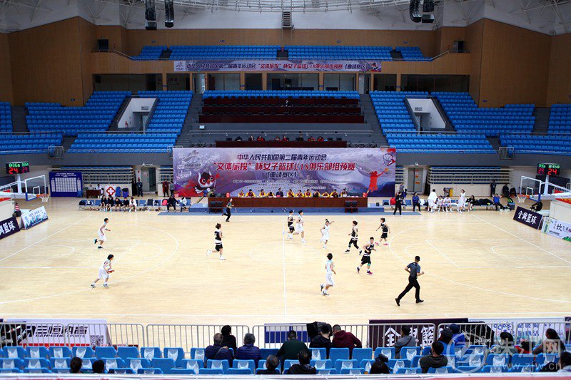 第二届全国青年运动会曲靖赛区“文体旅投杯”篮球女子U18俱乐部组预赛开赛