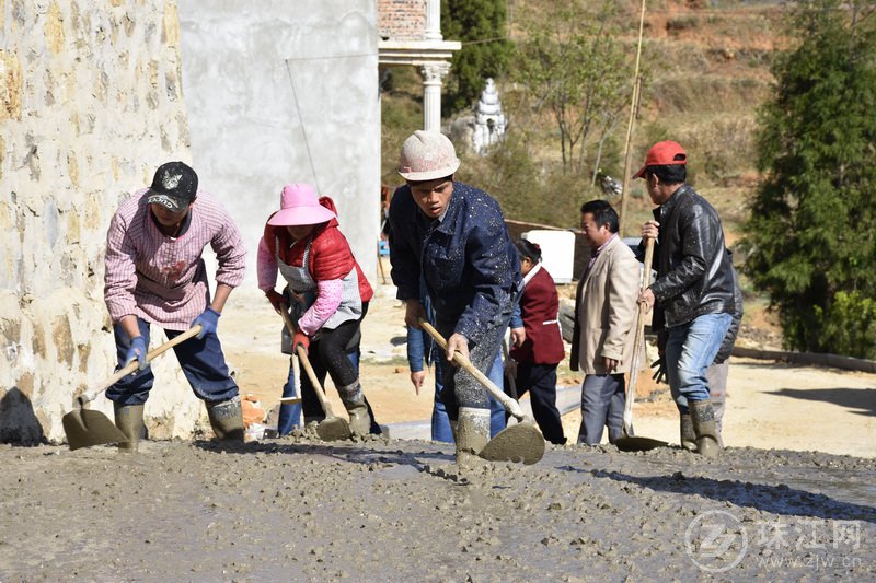 富源县营上镇3月底将实现自然村全部通硬化路