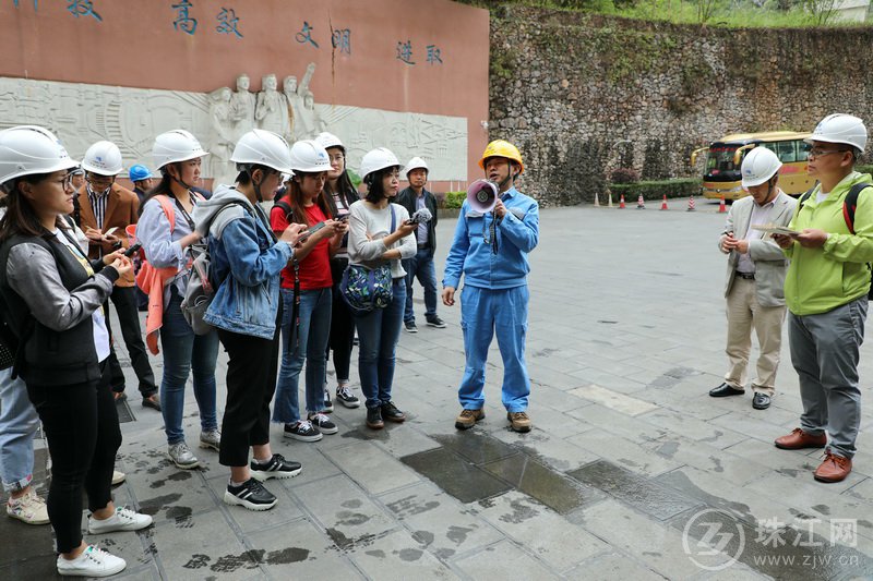 “壮丽70年·奋斗新时代”大型主题采访活动走进罗平县鲁布革水电站