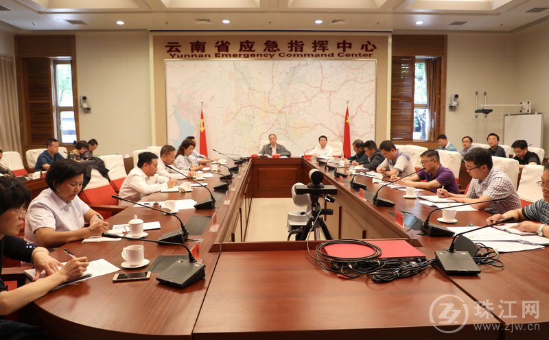 曲靖师院参加挂联会泽县省级单位第七次联席会议