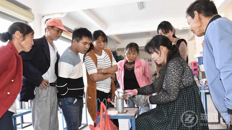 富源县营上镇开展2019年残疾人创业技能培训