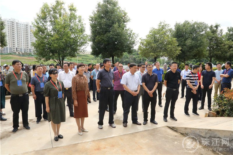 滇中经济区五州市政协领导到曲靖经开区考察