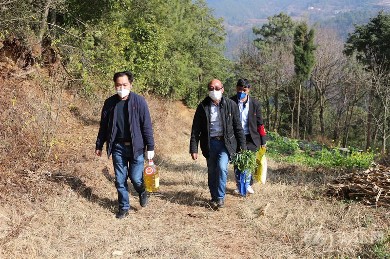 宣威市海岱镇：病毒无情人有情 浓浓关爱暖人心