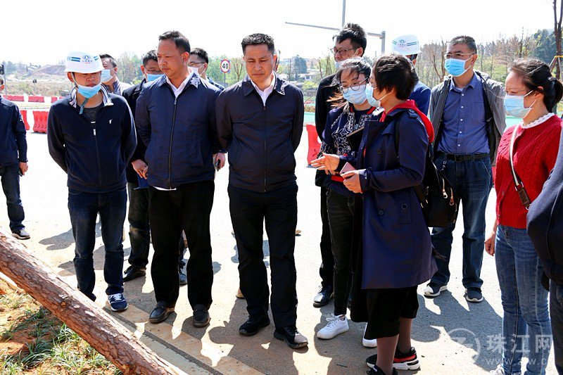 副市长刘本芳检查指导市级重点项目推进工作