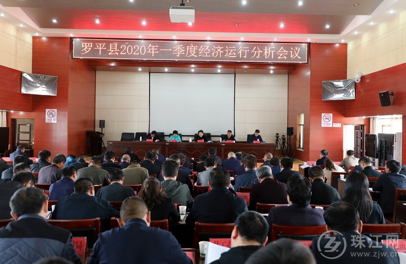 罗平县召开2020年一季度经济运行分析会
