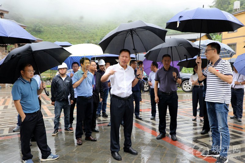 罗平县召开鲁布革布依风情小镇项目建设现场推进会