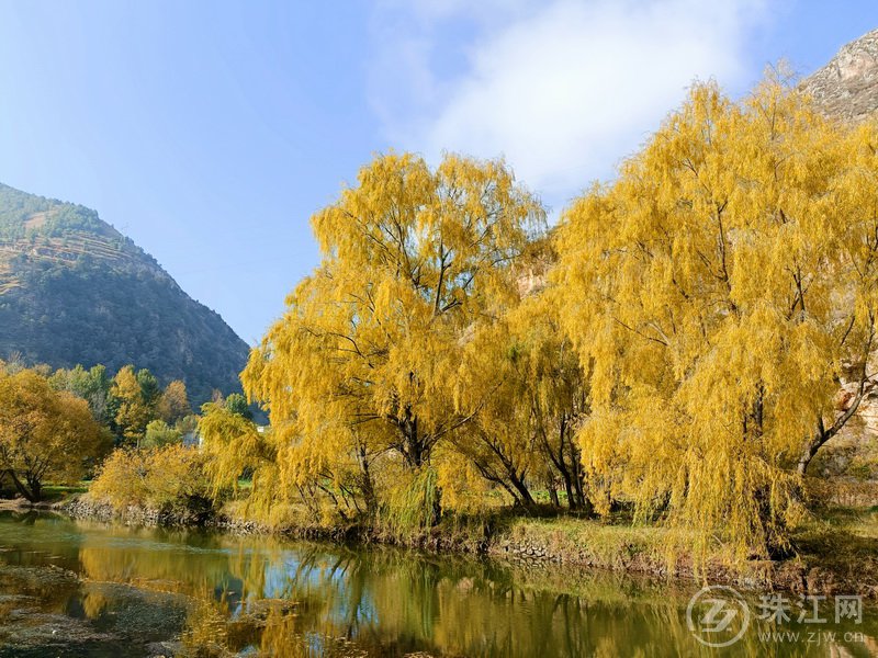 以礼河——初冬美景入画来