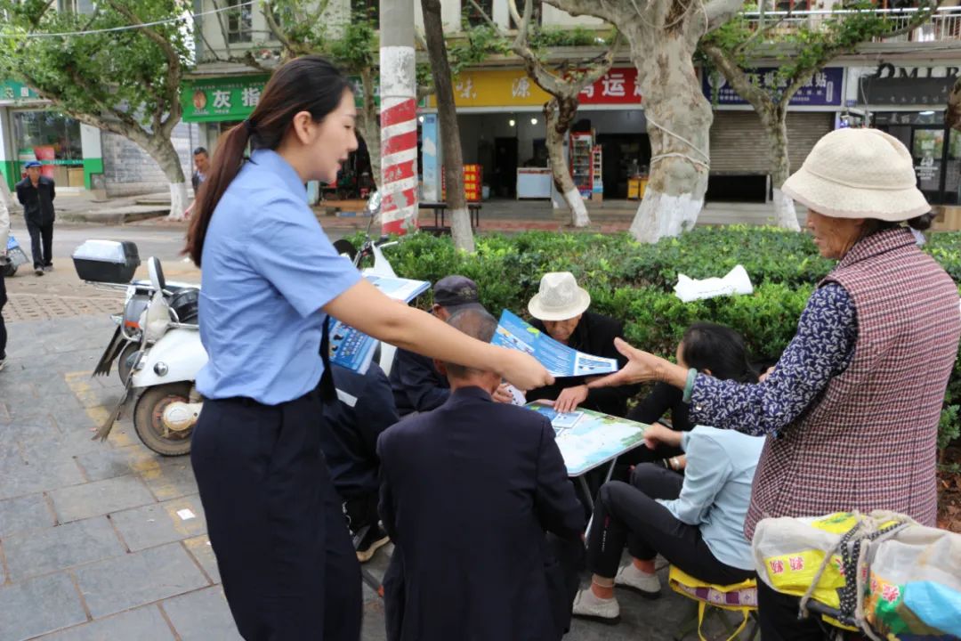 沾益区检察院开展防范非法集资宣传活动
