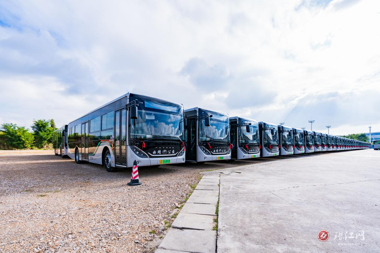 新年新公交 低碳新风景！曲靖公交再次投入150辆新能源公交车运营！