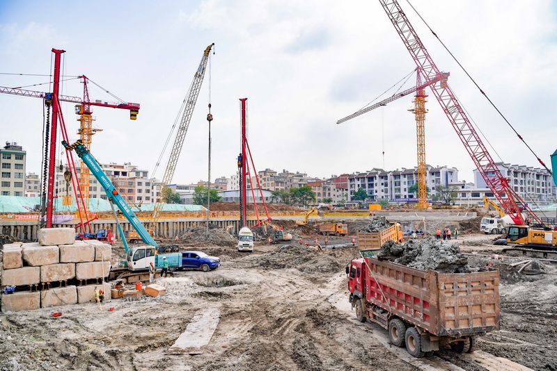 曲靖市“310”工程：两江口和西城污水处理厂提标扩建工程项目建设忙