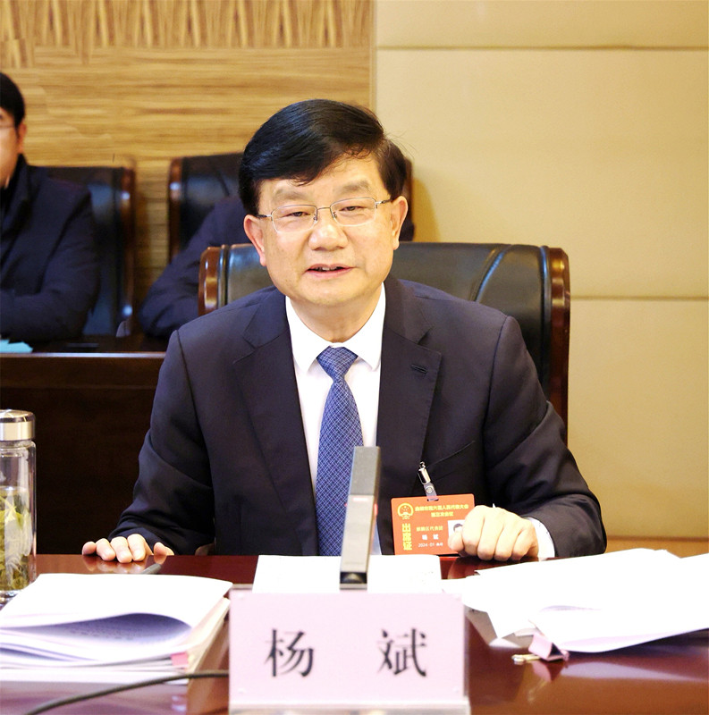 杨斌参加麒麟区代表团审议时强调在干在实处走在前列勇立潮头上为全市