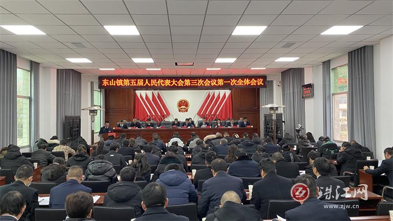 东山镇召开第五届人民代表大会第三次会议