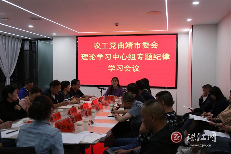 农工党曲靖市委会召开纪律学习教育动员会