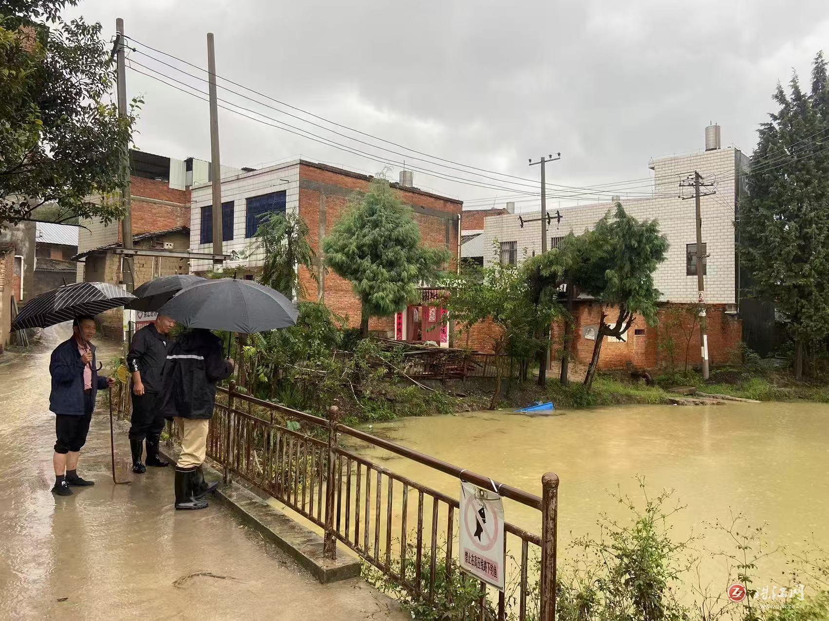 西城街道雨天巡查不停歇 全力筑牢安全防护网