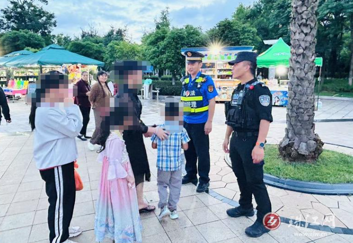 演唱会现场突发儿童走失，麒麟城管火速寻回